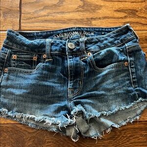 American Eagle Outfitters Dark Blue Jean Shorts